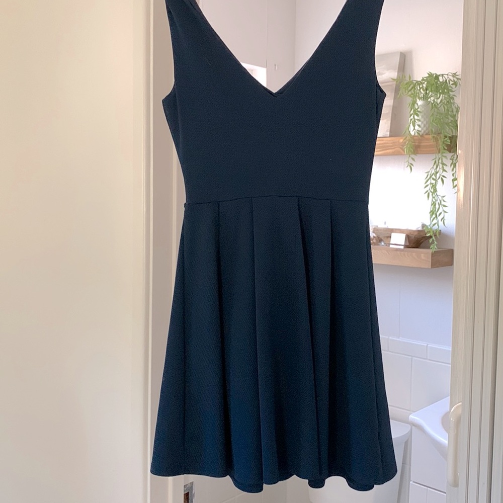 Medium navy blue dress